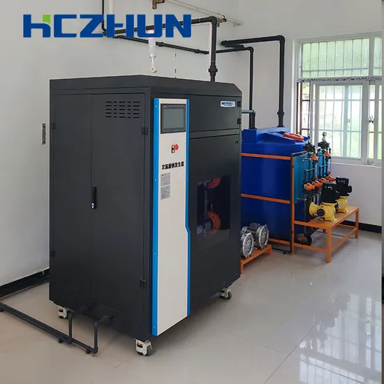 Hczhun Hccl PLC Kontrollwasseranlagen-Desinfektions-Natriumhypochlorit-Generator mit CE-Zulassung